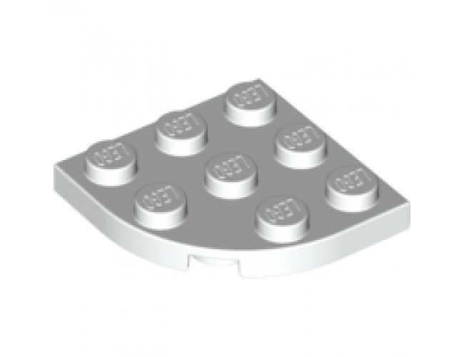 Plate, Round Corner 3 x 3