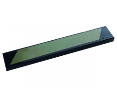 Tile 1 x 6 with Olive Green Wide Stripe Pattern Model Right Side (Sticker) - Set 42110