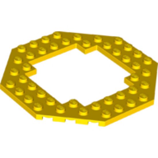 Plate, Modified 10 x 10 Octagonal Open Center