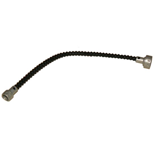 Duplo Hose 11L with Pearl Light Gray Stud Receptacle and Stud
