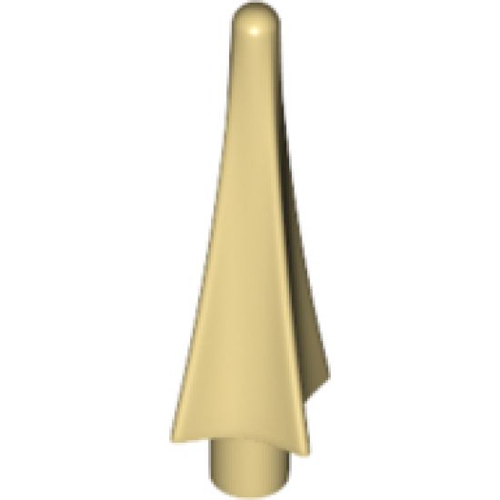 Minifigure, Weapon Spear Tip with Fins