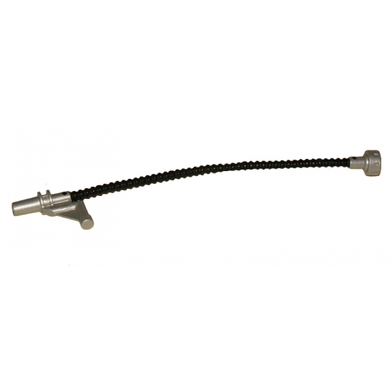 Duplo Hose 11L with Pearl Light Gray Stud Receptacle and Nozzle