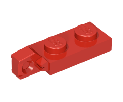 Hinge Plate 1 x 2 Locking with 1 Finger On End without Bottom Groove