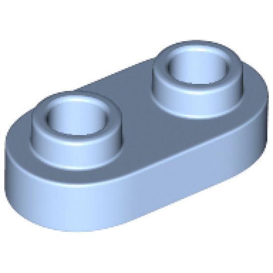 Plate, Round 1 x 2 with Two Open Studs