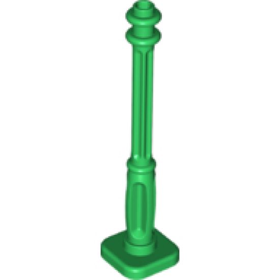 Support 2 x 2 x 7 Lamp Post, 4 Base Flutes