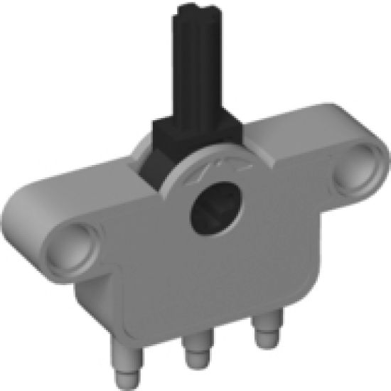 Pneumatic Switch with Pin Holes and Axle Hole
