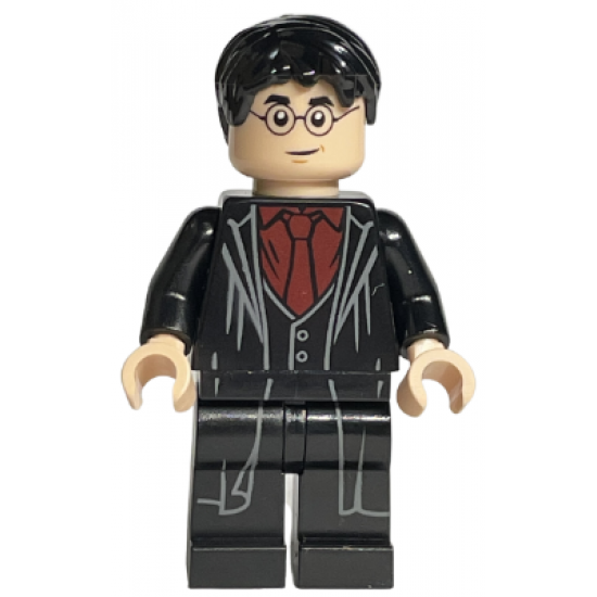 Harry Potter, Dark Red Shirt and Tie, Black Robe