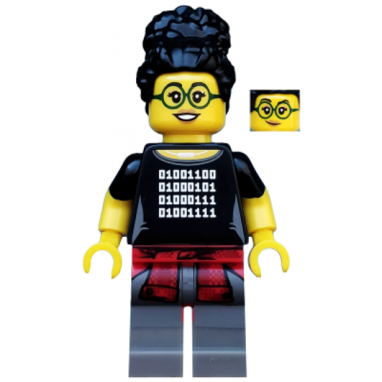 Programmer, Series 19 (Minifigure Only without Stand and Accessories)