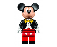 Mickey Mouse, Tuxedo Jacket, Yellow Bow Tie