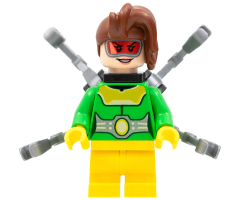 Doc Ock - Female, Medium Legs, Flat Silver Arms