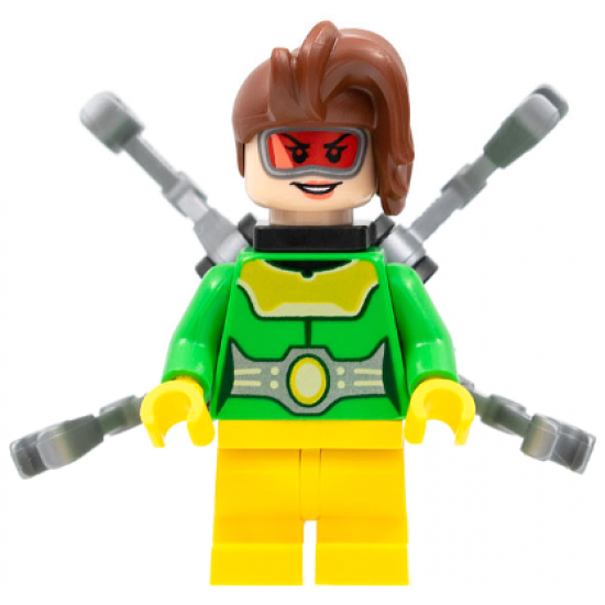 Doc Ock - Female, Medium Legs, Flat Silver Arms