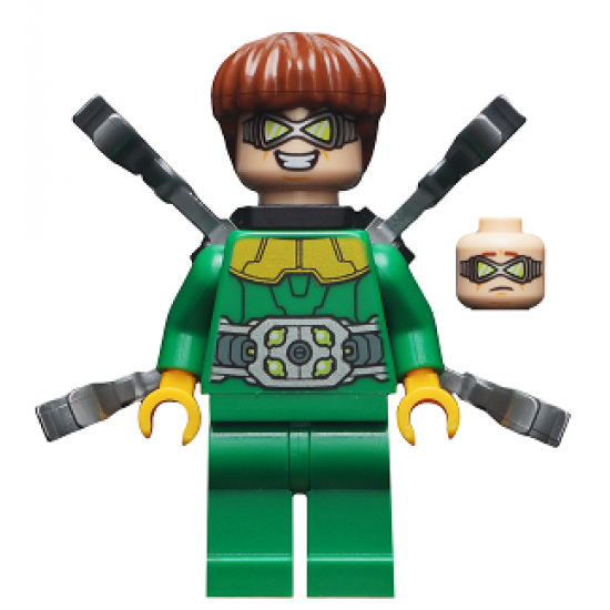 Dr. Octopus (Otto Octavius) / Doc Ock - Green Outfit, Short Mechanical Arms