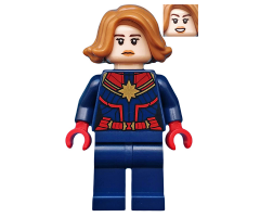 Captain Marvel (Carol Danvers) - Medium Nougat Hair