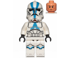 Clone Trooper, 501st Legion (Phase 2) - White Arms, Nougat Head