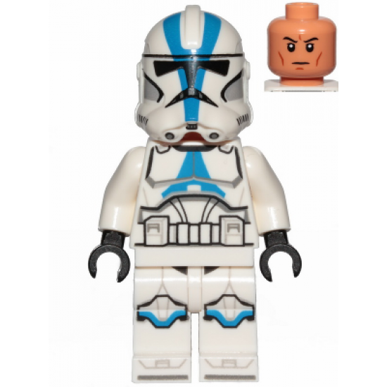 Clone Trooper, 501st Legion (Phase 2) - White Arms, Nougat Head