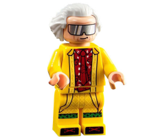 Doc Brown - Long Hair, Yellow Coat