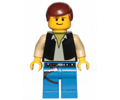 Han Solo, Blue Legs (20th Anniversary Torso)