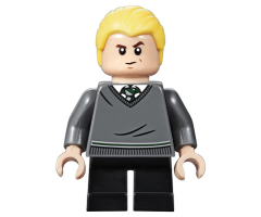 Draco Malfoy, Slytherin Sweater, Black Short Legs