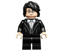 Harry Potter, Black Suit, White Bow Tie