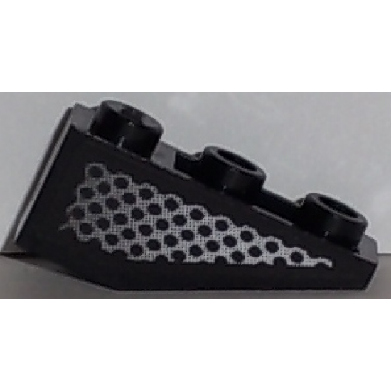 Slope, Inverted 33 3 x 1 with Lattice Pattern Model Right (Sticker) - Set 8647