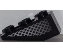 Slope, Inverted 33 3 x 1 with Lattice Pattern Model Left Side (Sticker) - Set 8647