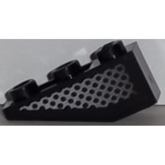 Slope, Inverted 33 3 x 1 with Lattice Pattern Model Left Side (Sticker) - Set 8647