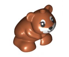 Hamster / Mouse, Friends / Elves with Black Eyes, Nose and Mouth and White Muzzle Pattern (Gus Gus / Heidi / Rumble)