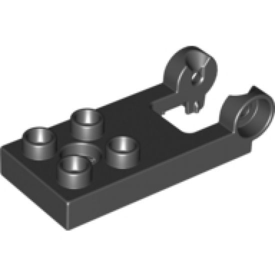 Duplo, Plate 2 x 3 with 4 Studs and Hinge