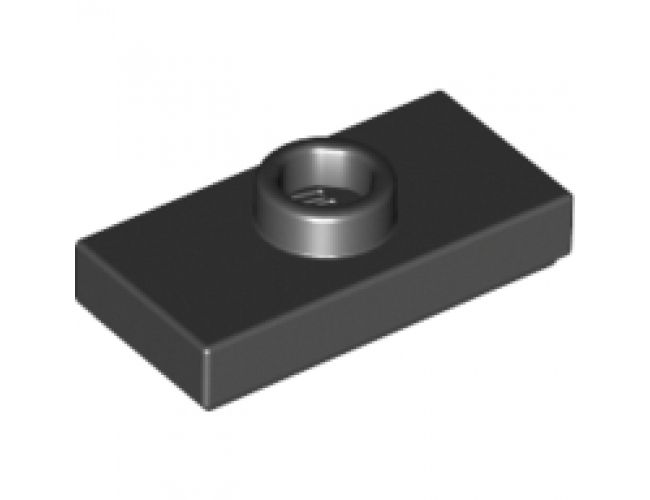 Plate, Modified 1 x 2 with 1 Stud with Groove and Bottom Stud Holder (Jumper)