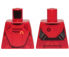 Torso SW Armor Sith Jet Trooper Ep. 9 with Black Lines Pattern