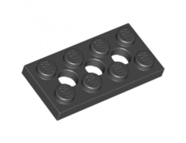 Technic, Plate 2 x 4 with 3 Holes