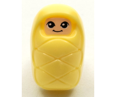 Baby / Infant - with Stud Holder on Back with Smiling Face and Large Eyes Pattern (Baby Sophie)