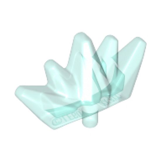 Minifigure, Headgear Accessory Crown Tiara, 5 Points