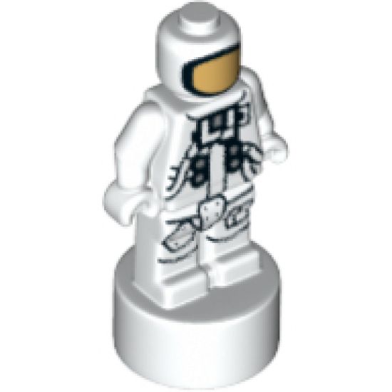 Minifigure, Utensil Statuette / Trophy, NASA Astronaut Pattern