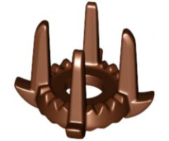 Minifigure, Headgear Crown with 4 Tall Spikes