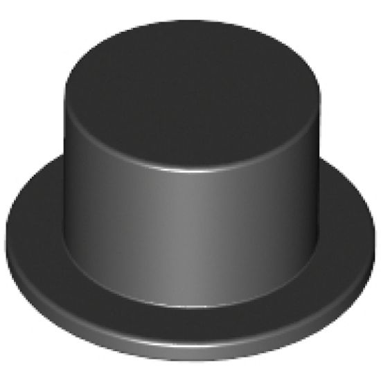 Minifigure, Headgear Hat, Top Hat