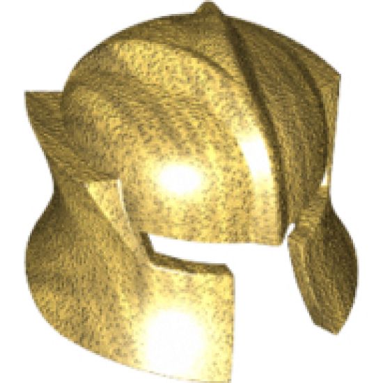 Minifigure, Headgear Helmet Castle with Cheek Protection Angled
