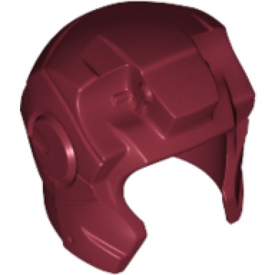 Minifigure, Headgear Helmet Space with Open Face and Top Hinge (Iron Man)