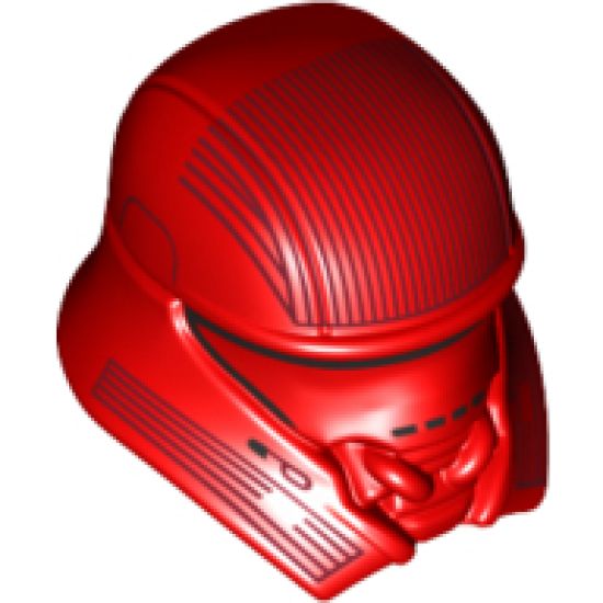 Minifigure, Headgear Helmet SW Sith Jet Trooper Pattern