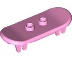 Minifigure, Utensil Skateboard with Trolley Wheel Holders