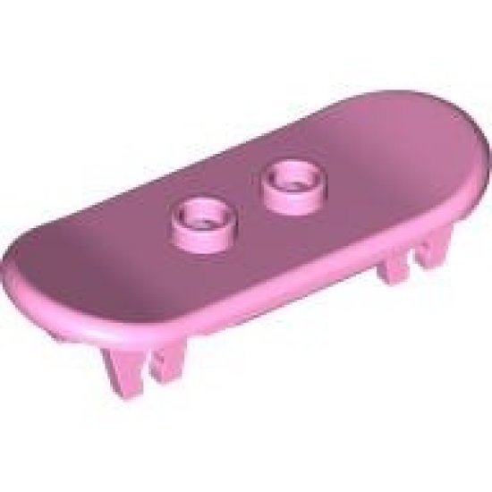 Minifigure, Utensil Skateboard with Trolley Wheel Holders
