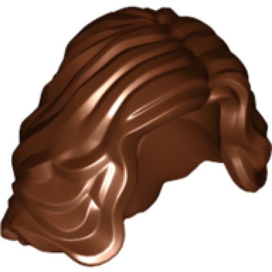Minifigure, Hair Female Mid-Length Wavy