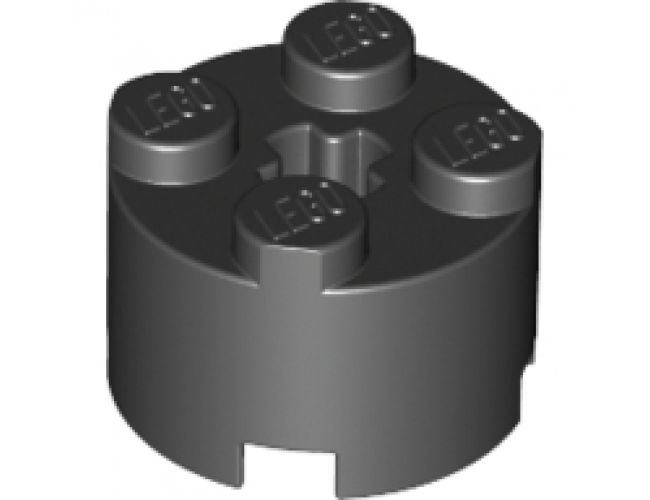Brick, Round 2 x 2 with Axle Hole