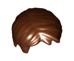 Minifigure, Hair Short Tousled with Side Part