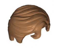 Minifigure, Hair Swept Right with Front Curl