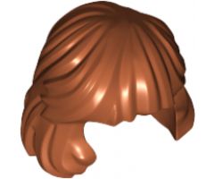 Minifigure, Hair Female Mid-Length Combed Behind Ear