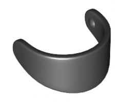 Minifigure, Headgear Accessory Visor Standard