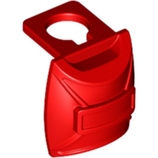 Minifigure, Body Wear Backpack Skydiver