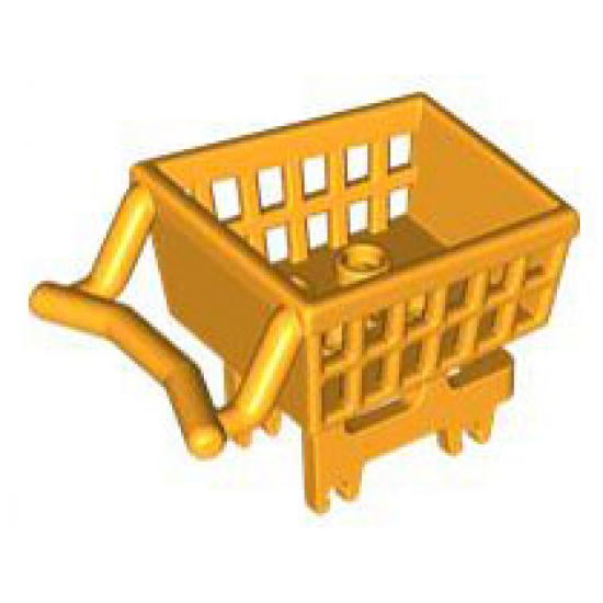 Minifigure, Utensil Shopping Cart Frame