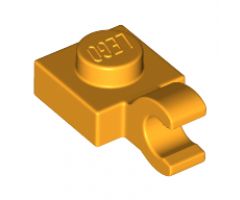 Plate, Modified 1 x 1 with Open O Clip (Horizontal Grip)